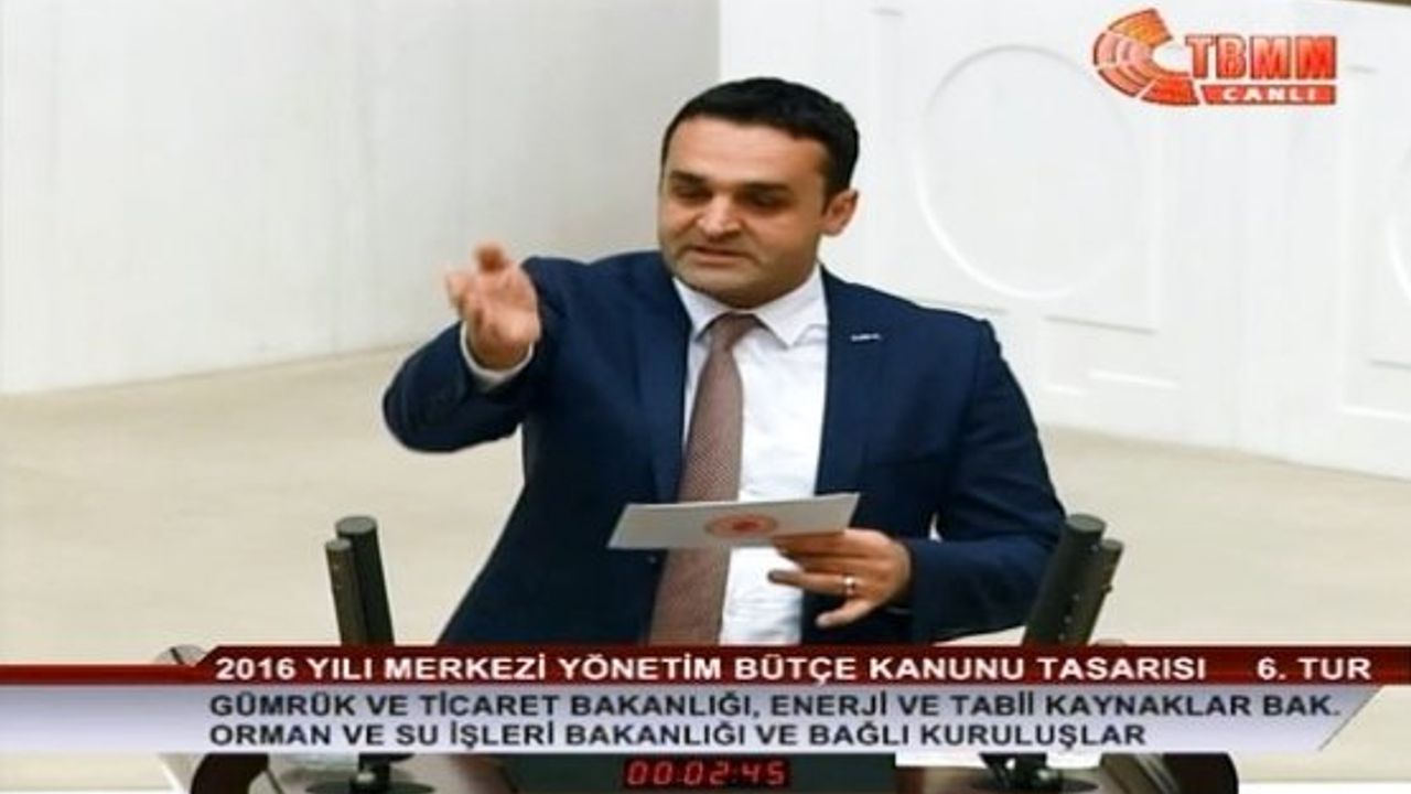 CHP’li Karadeniz'den Mecliste Nükleer karşıtı konuşma