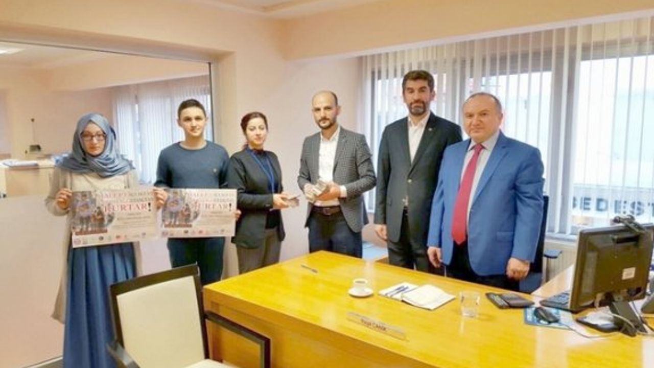 Sinop İmam Hatip’ten Halep’e yardım eli