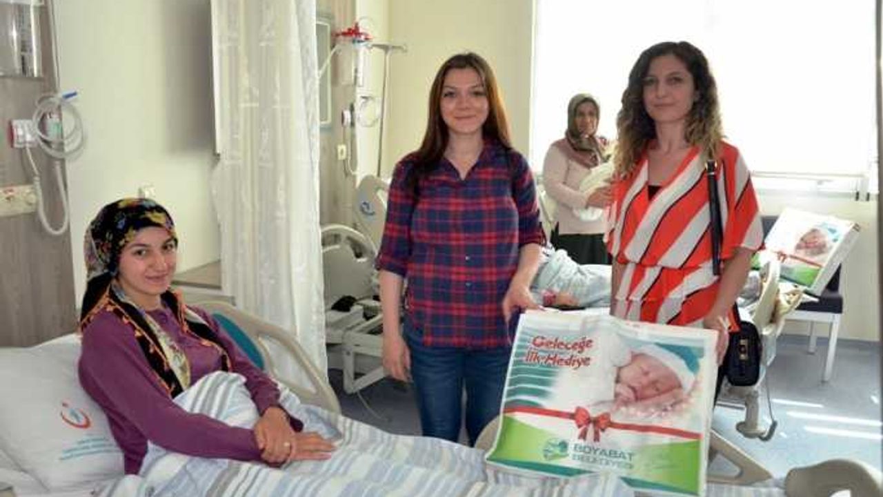 Boyabat Belediyesi "Hoş Geldin Bebek" Projesi başlattı 
