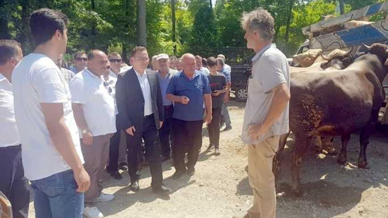 Yeşiloba köyünde 29 yıl sonra pazar açılışı 