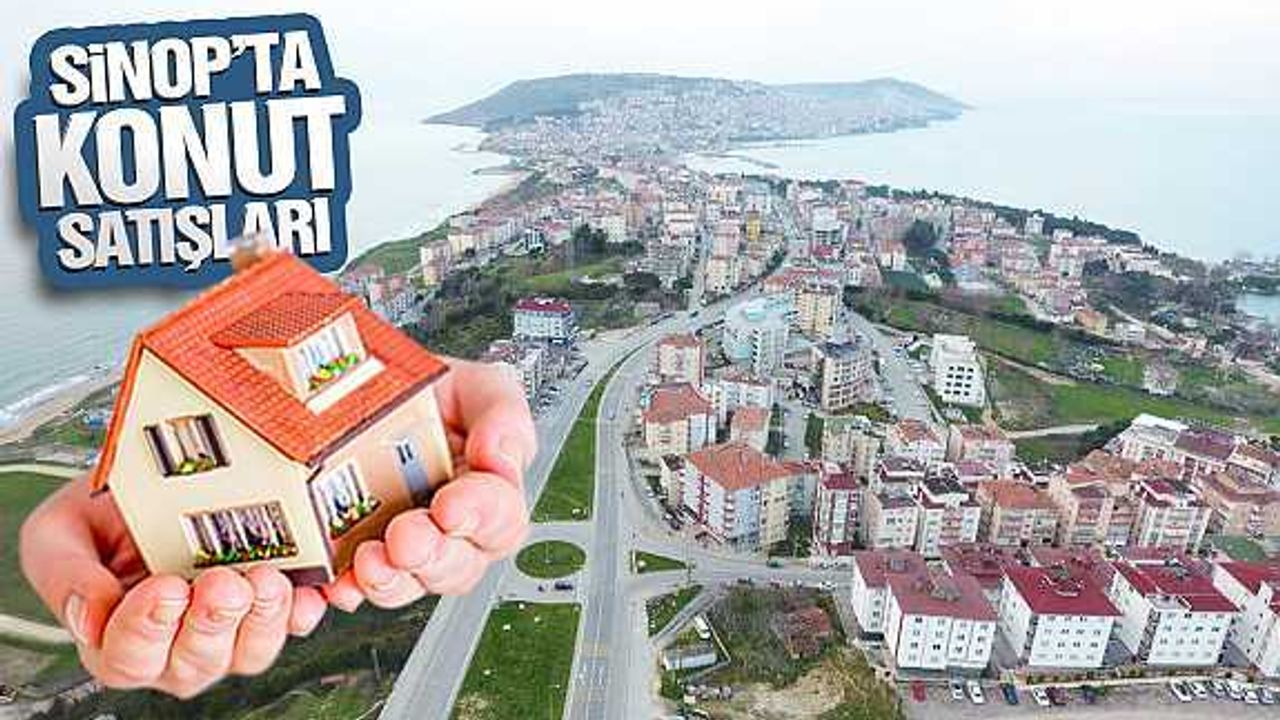 Kasım ayında Sinop’ta 317 konut satıldı