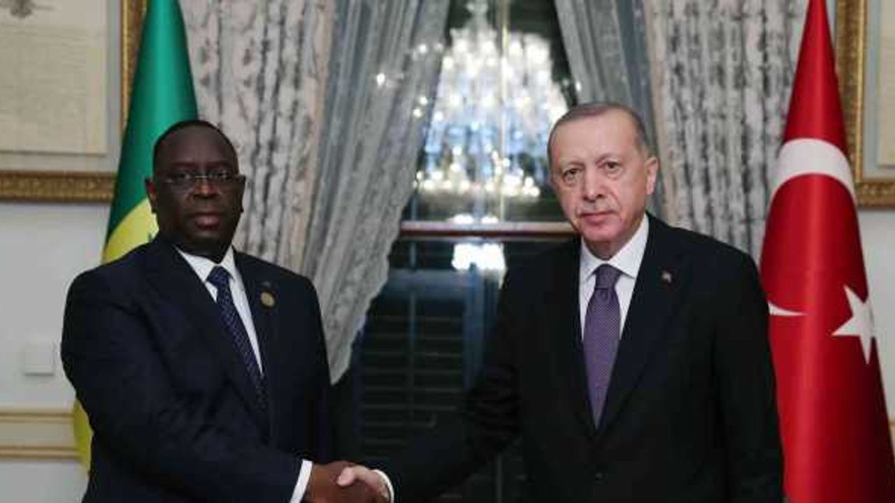 Cumhurbaşkanı Erdoğan, Senegal Cumhurbaşkanı Macky Sall ile bir araya geldi