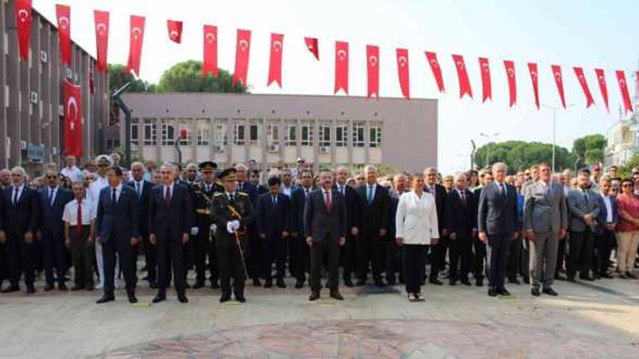 Aydın’da, 30 Ağustos Zafer Bayramı törenle kutlandı