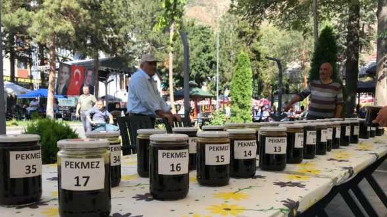 Gümüşhane’de pestil, pekmez ve yöresel yemek yarışması düzenlendi