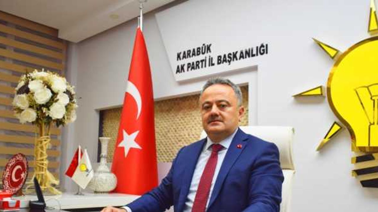 AK Parti Karabük İl Başkanı Altınöz, yeni yıl mesajı yayımladı