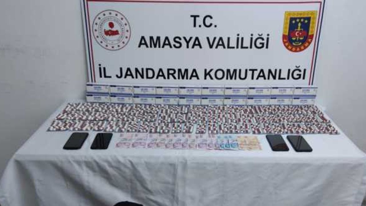 Amasya'da uyuşturucu operasyonunda yakalanan 2 kişi tutuklandı