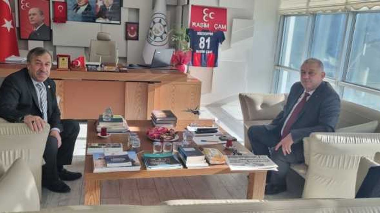 Düzce Ticaret ve Sanayi Odası Başkanı Bıyık'tan Yığılca Belediyesine ziyaret