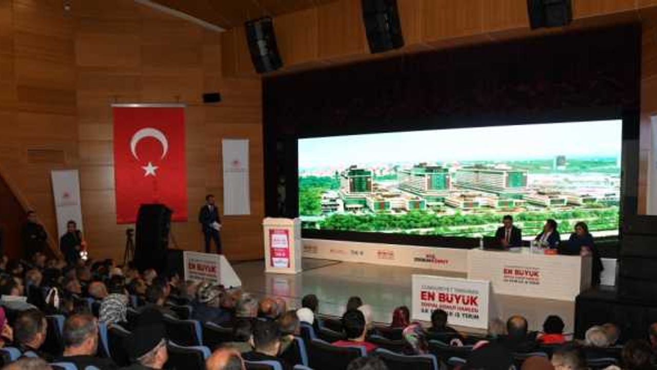 Gümüşhane'de "İlk Evim, İlk İş Yerim" projesi kapsamında yapılacak konutlar için kura çekildi