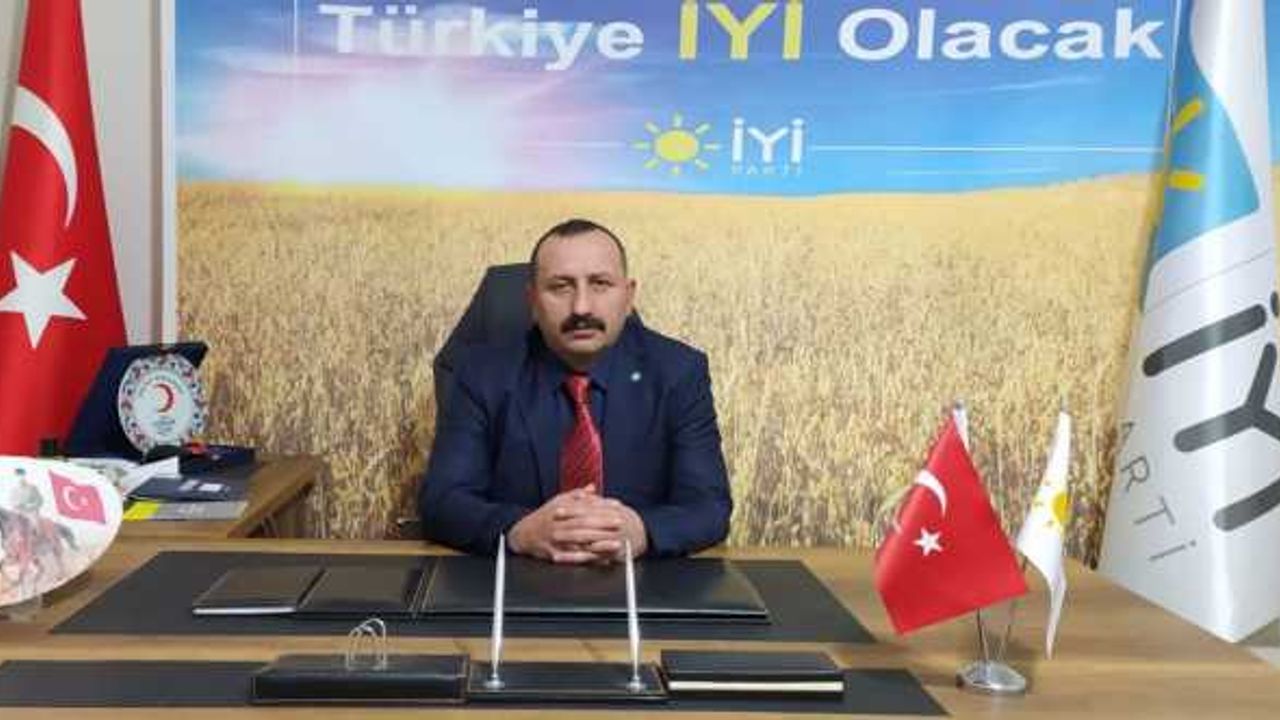 İYİ Parti Sinop İl Başkanı Şanlan'dan gemi yangınındaki kriz yönetimi için teşekkür