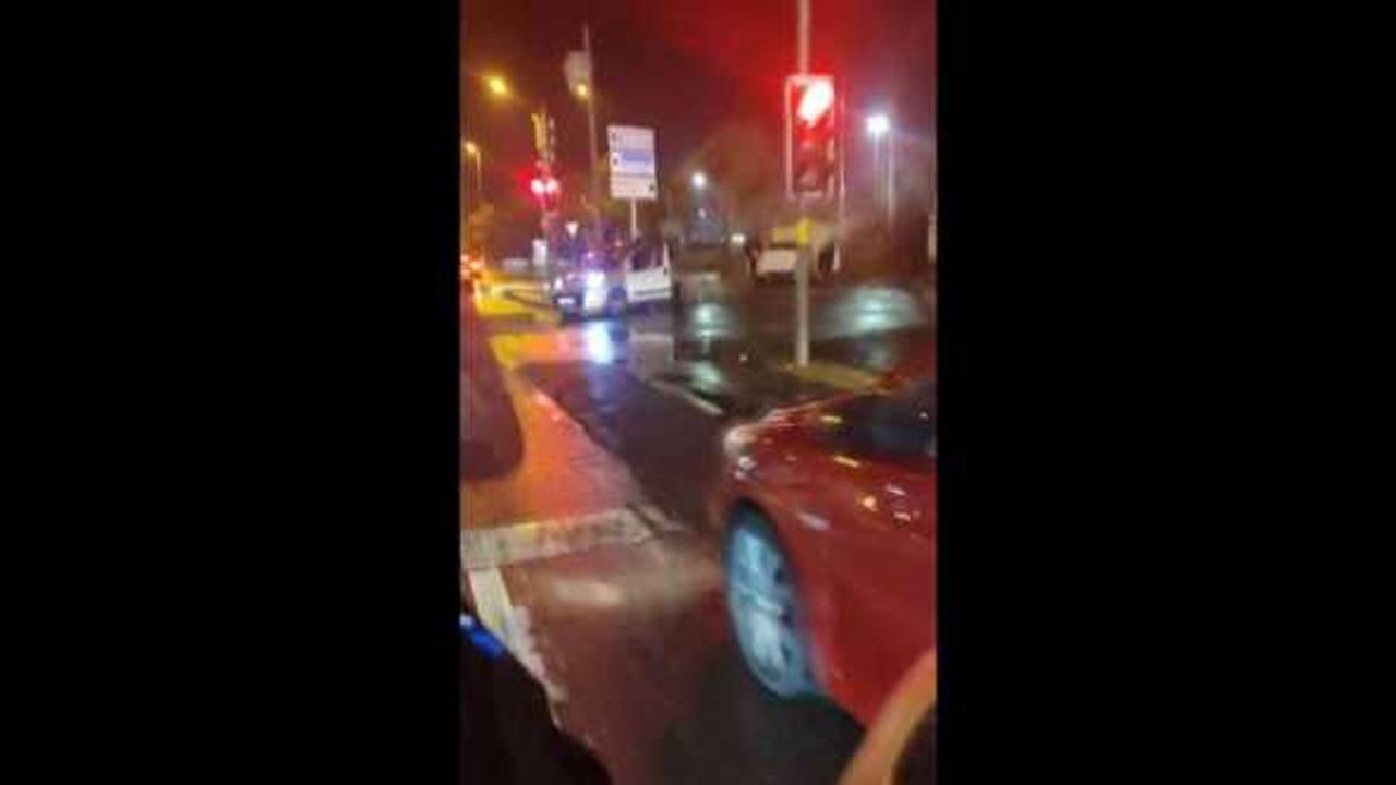 Maltepe’de makas atan sürücü kazaya neden oldu