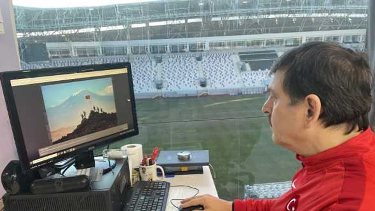Paralimpik milli atıcı Cevat Karagöl, Anadolu Ajansının "Yılın Fotoğrafları" oylamasına katıldı