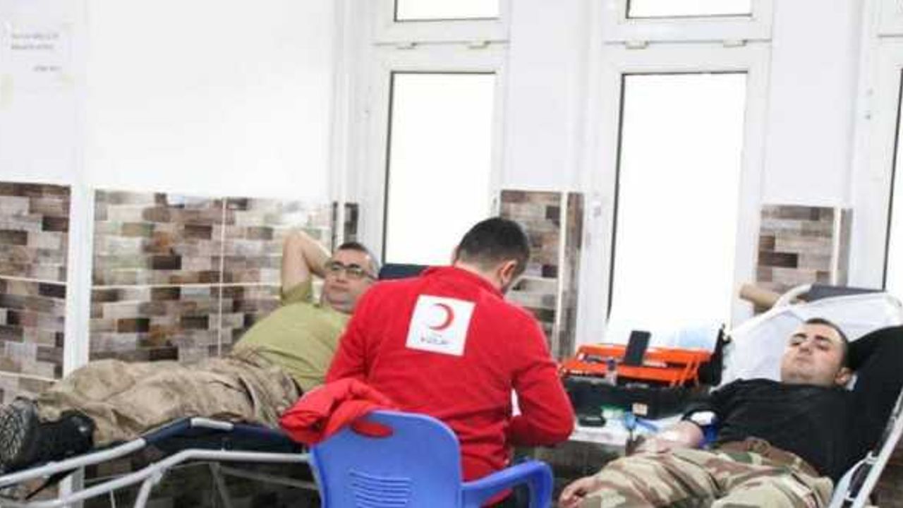 Safranbolu'da 546 Mehmetçik kan ve kök hücre bağışı yaptı