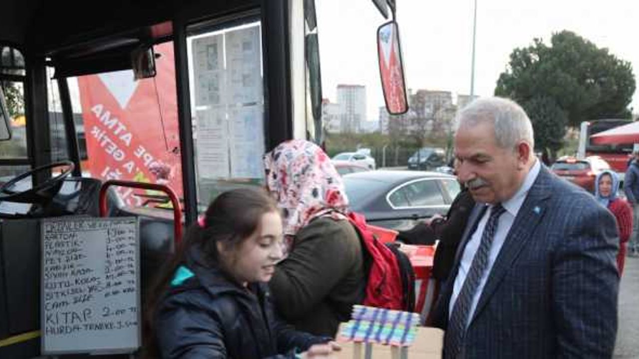 Samsun'da atığını getiren 77 bin 800 kişiye "harçlık" verildi