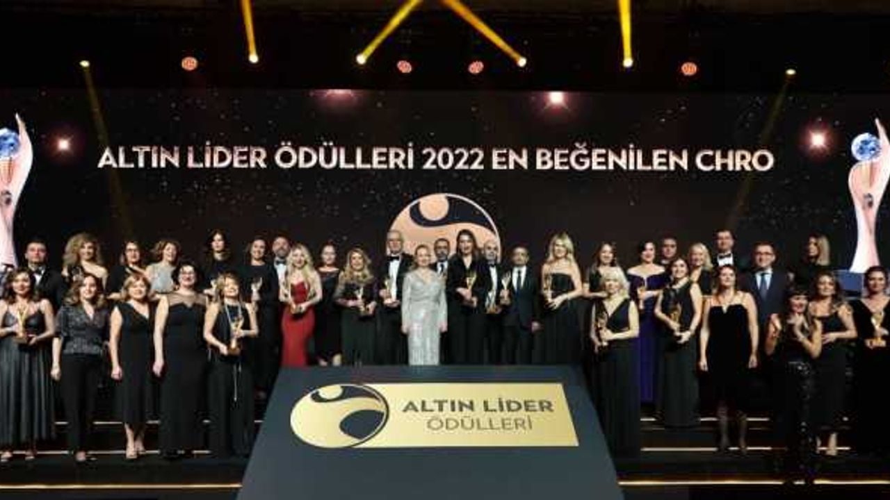 Türkiye'nin "En Beğenilen CHRO Altın Liderleri" ödüllerine kavuştu