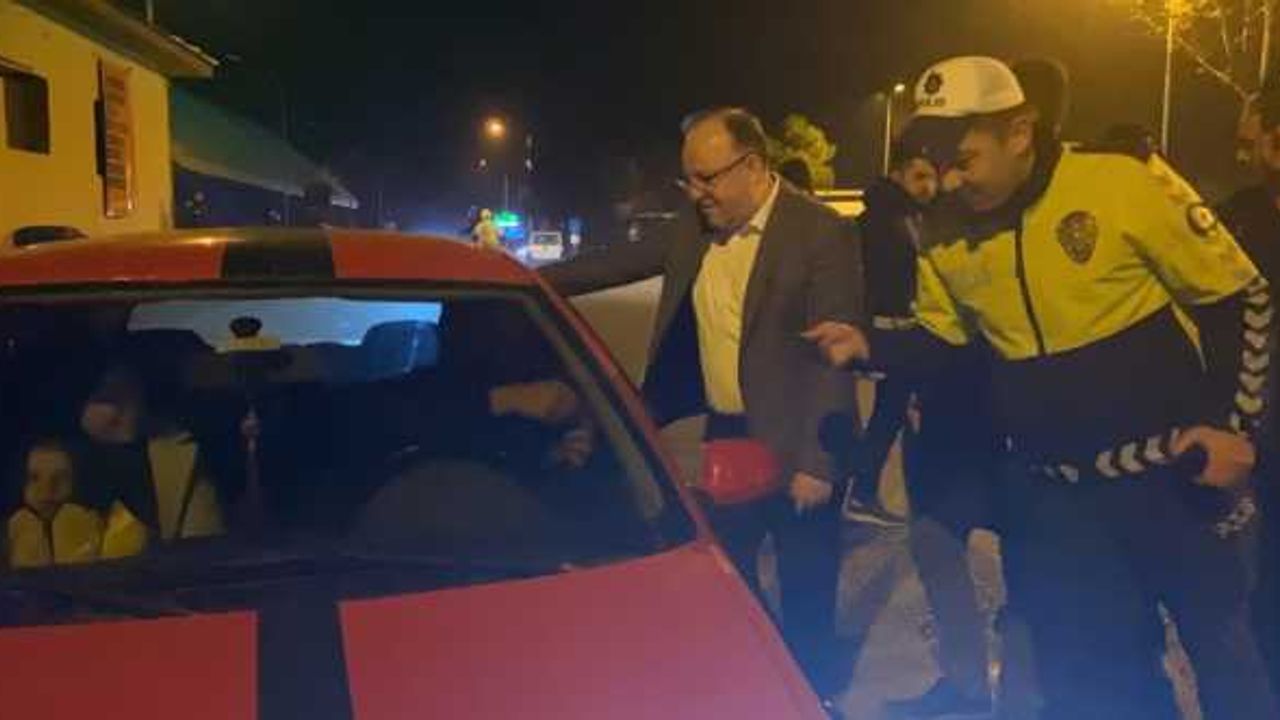 Zonguldak Valisi Tutulmaz, uygulama noktalarında görev yapan personeli ziyaret etti