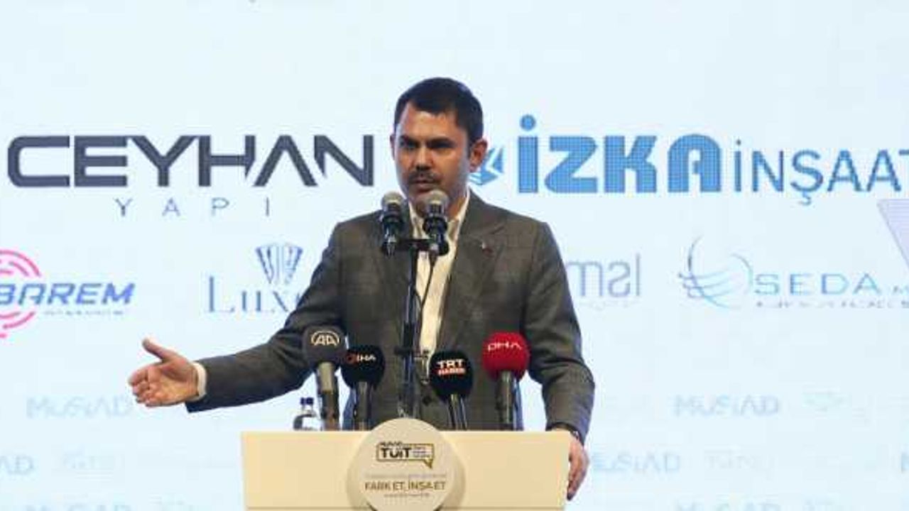 Bakan Kurum, MÜSİAD Türkiye İstişare Toplantısı'nda konuştu: