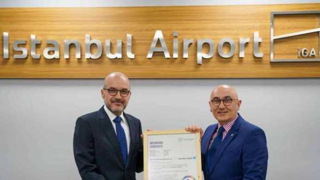 İGA İstanbul Havalimanı’na ‘’GreenStars Sertifikası’’