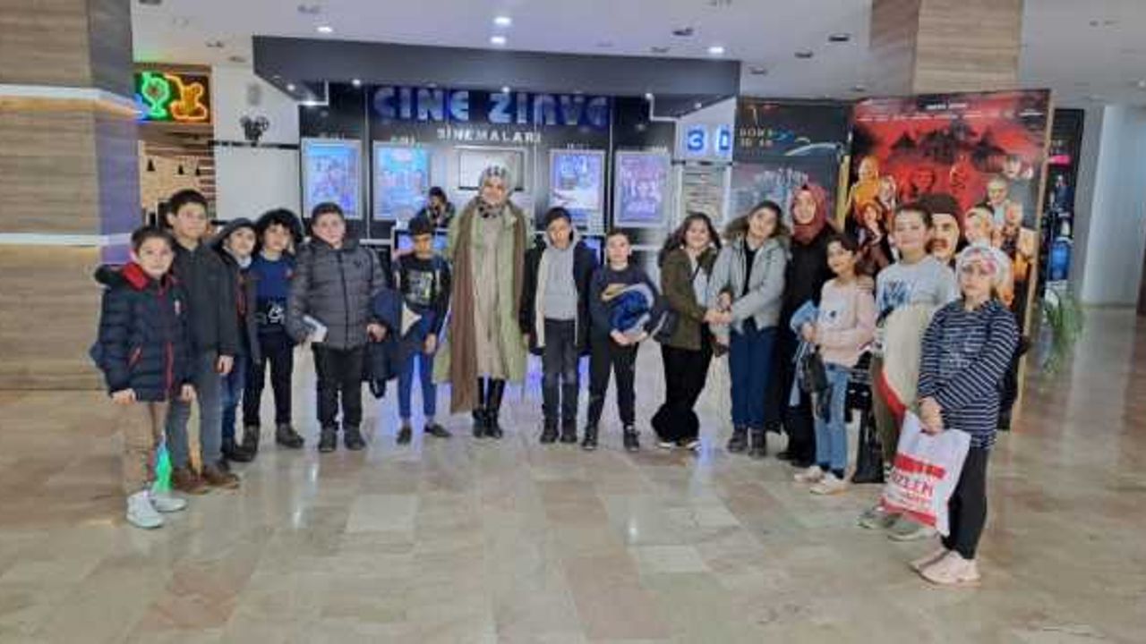 İhsangazi'de ortaokul öğrencileri için sinema etkinliği düzenlendi