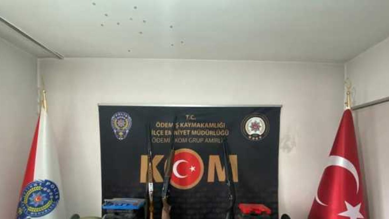 İzmir’de tabanca imalatı operasyonu: 4 gözaltı