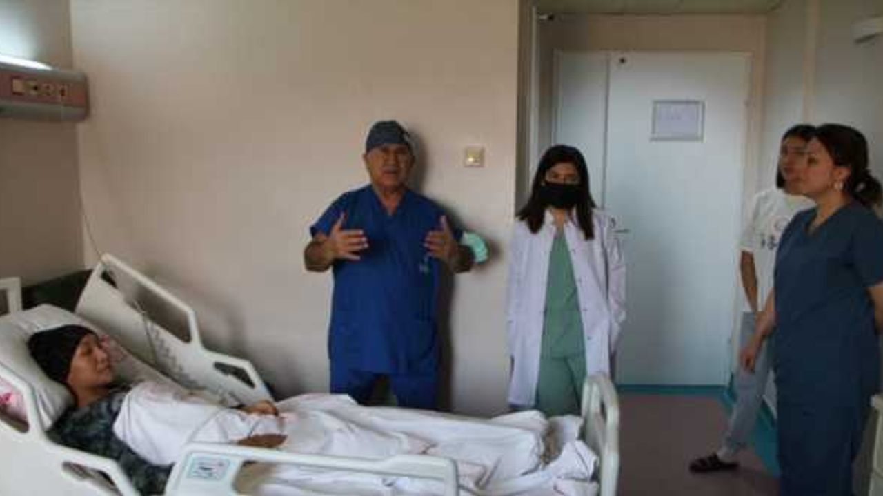Kırgızistanlı kadın rahmindeki tümörden Türkiye'deki ameliyatla kurtuldu