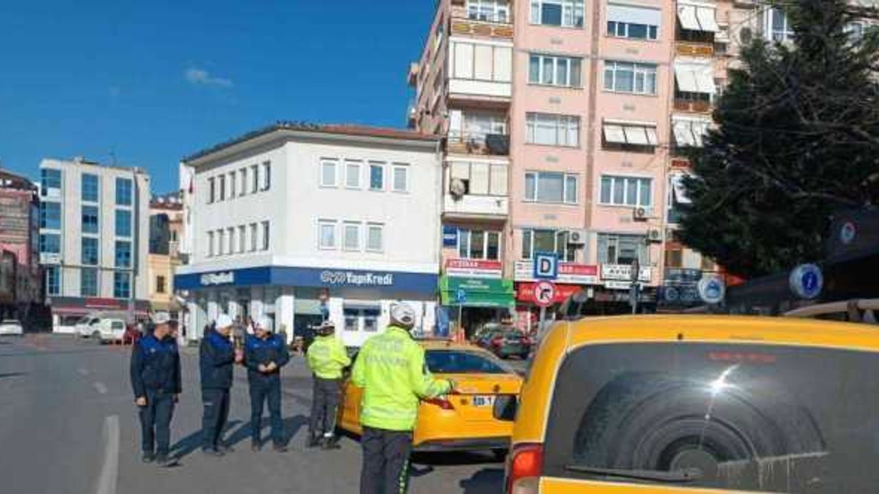 Kırklareli’de kurallara uymayan ticari araç sürücülerine ceza yağdı