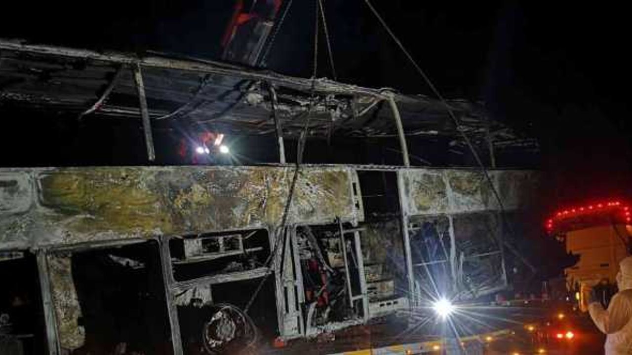 Mersin’deki otobüs kazası: 2’si şehit 3 ölü, 2 kayıp  33 yaralı