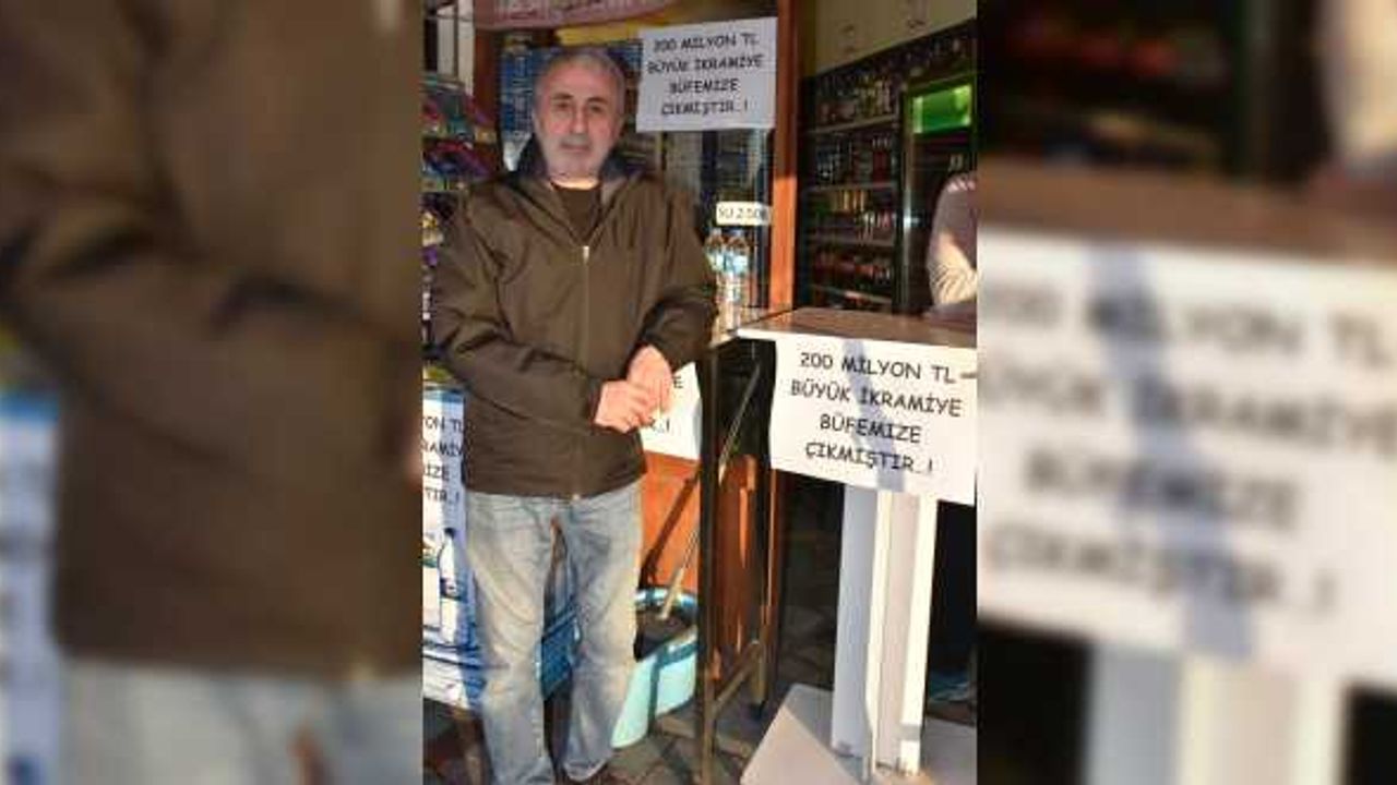 Milli Piyango yılbaşı çekilişinde büyük ikramiye kazanan bileti satan bayi konuştu