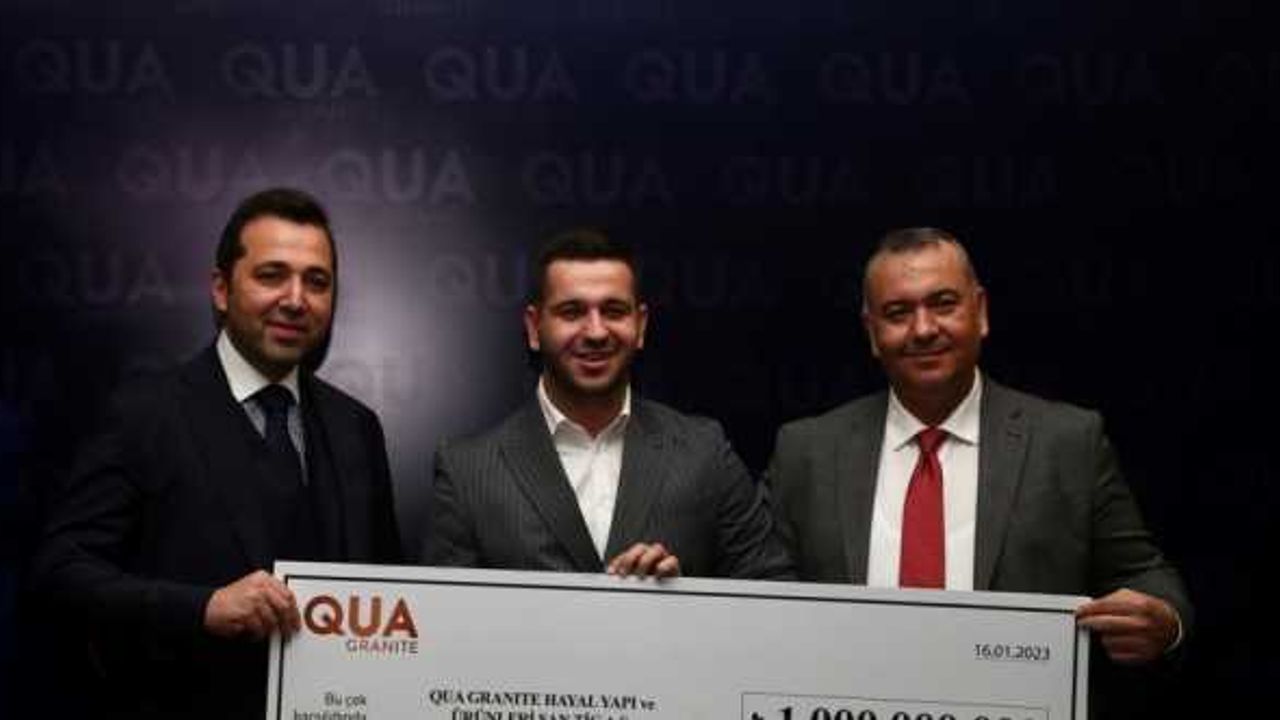 QUA Granite 2023’e 1 milyar TL’lik satış anlaşmasıyla girdi