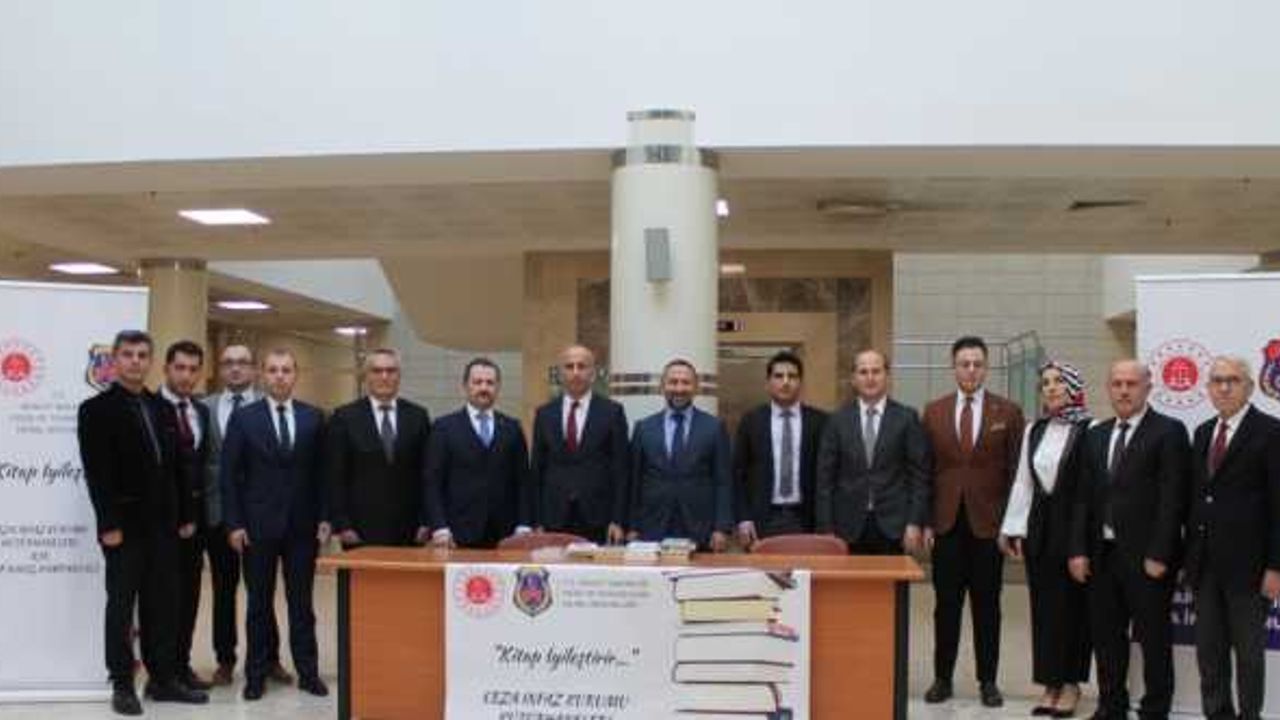 Samsun ve 4 ilde cezaevi kütüphaneleri için kitap bağışı stantları kuruldu
