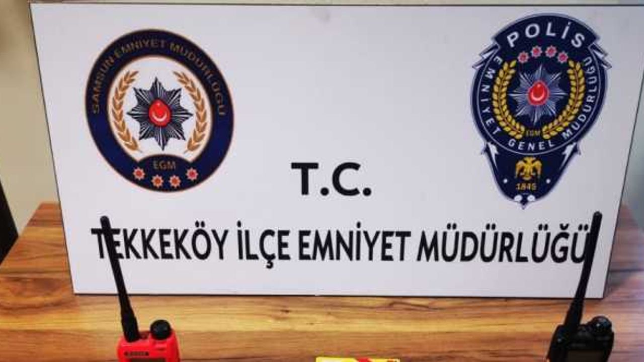 Samsun'da araçlarına sahte basın kartı koyan 2 kişi hakkında işlem yapıldı