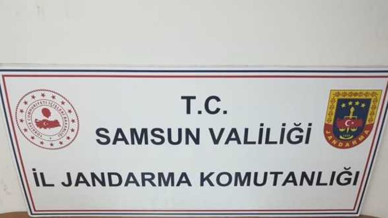 Samsun'da tarihi eser operasyonunda 2 zanlı yakalandı