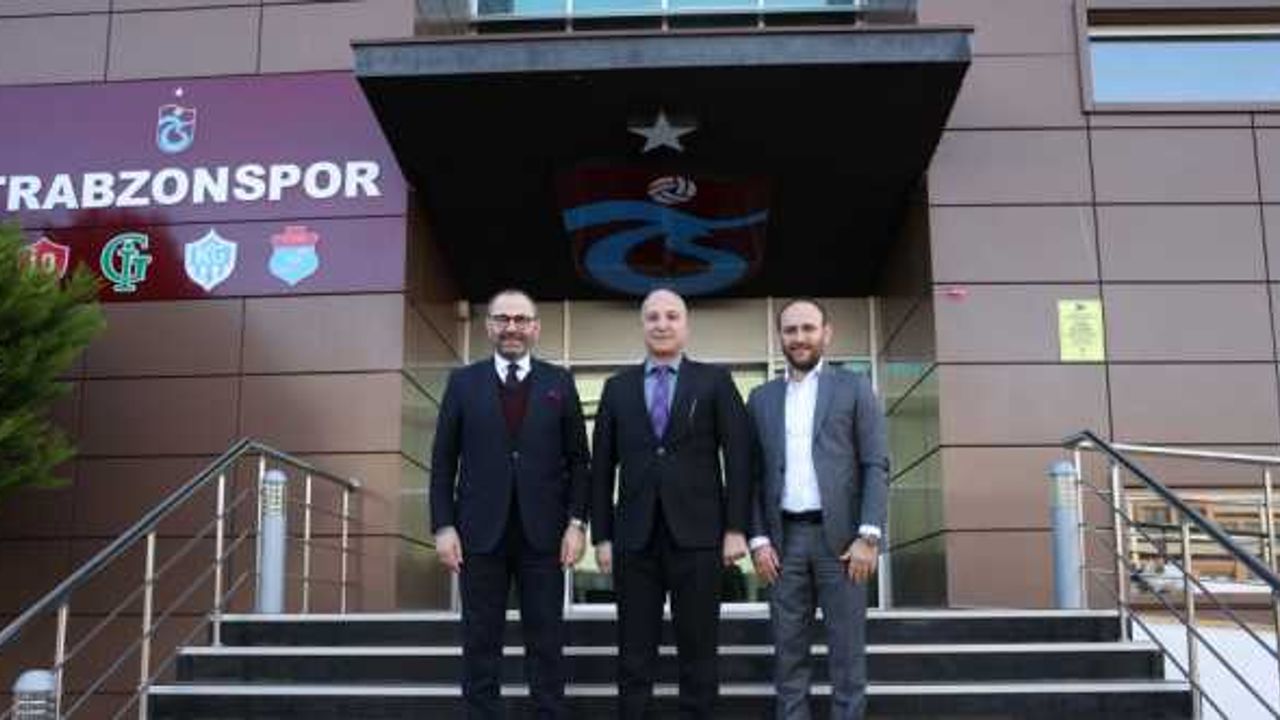 Trabzon Cumhuriyet Başsavcı Vekili Erkcan'dan Trabzonspor'a ziyaret