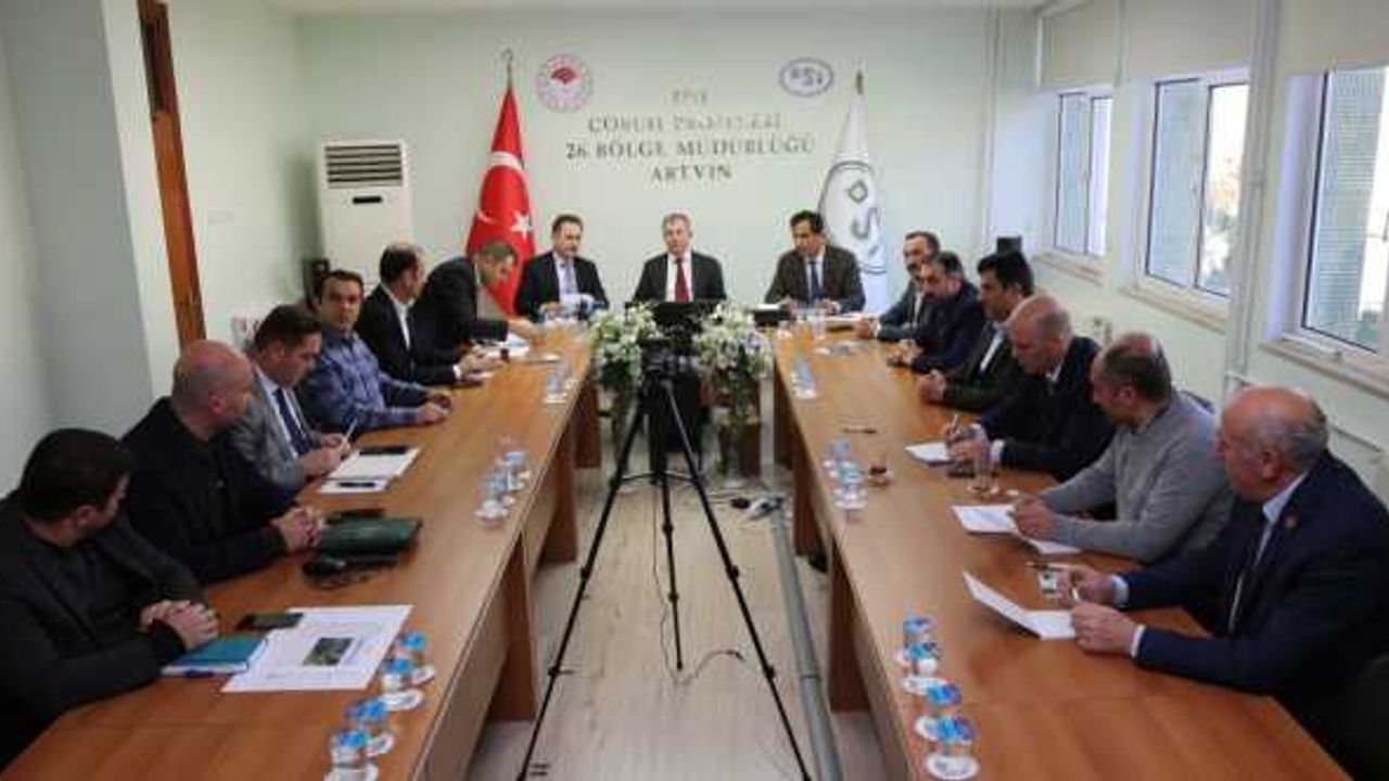 Yusufeli Barajı'nda su seviyesi 58,6 metre oldu