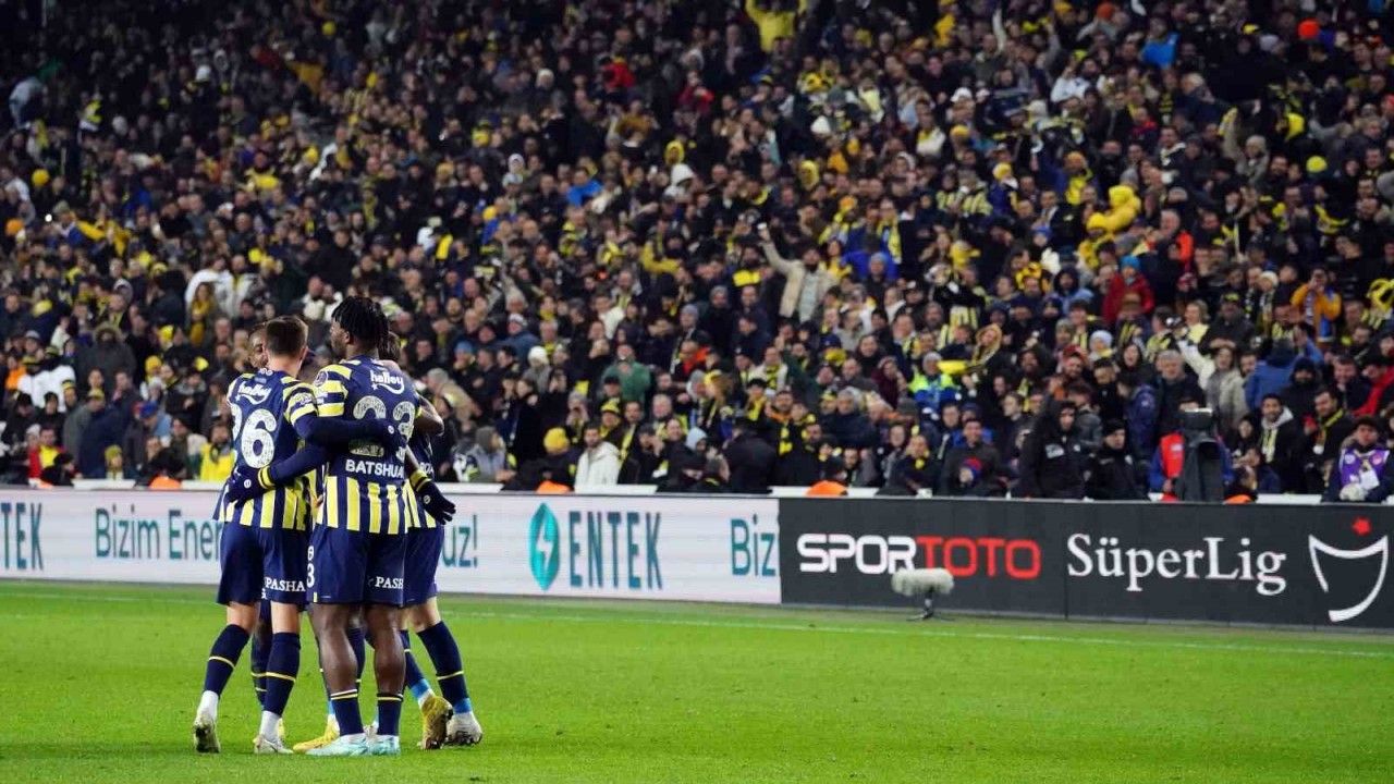 Fenerbahçe - Kasımpaşa maçını 37 bin 909 taraftar izledi