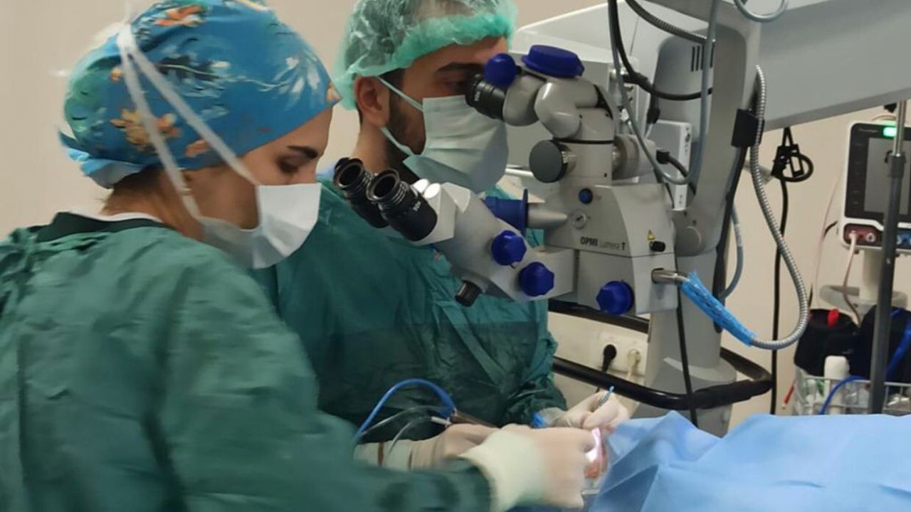 Ayancık'ta katarakt ameliyatı yapılmaya başlandı