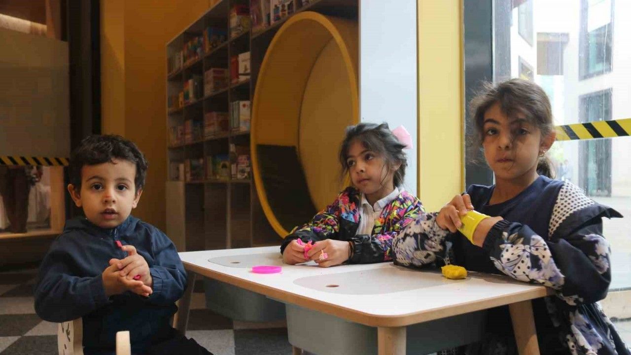Diyarbakır’da bebek ve çocuklara hitap eden kütüphane açıldı