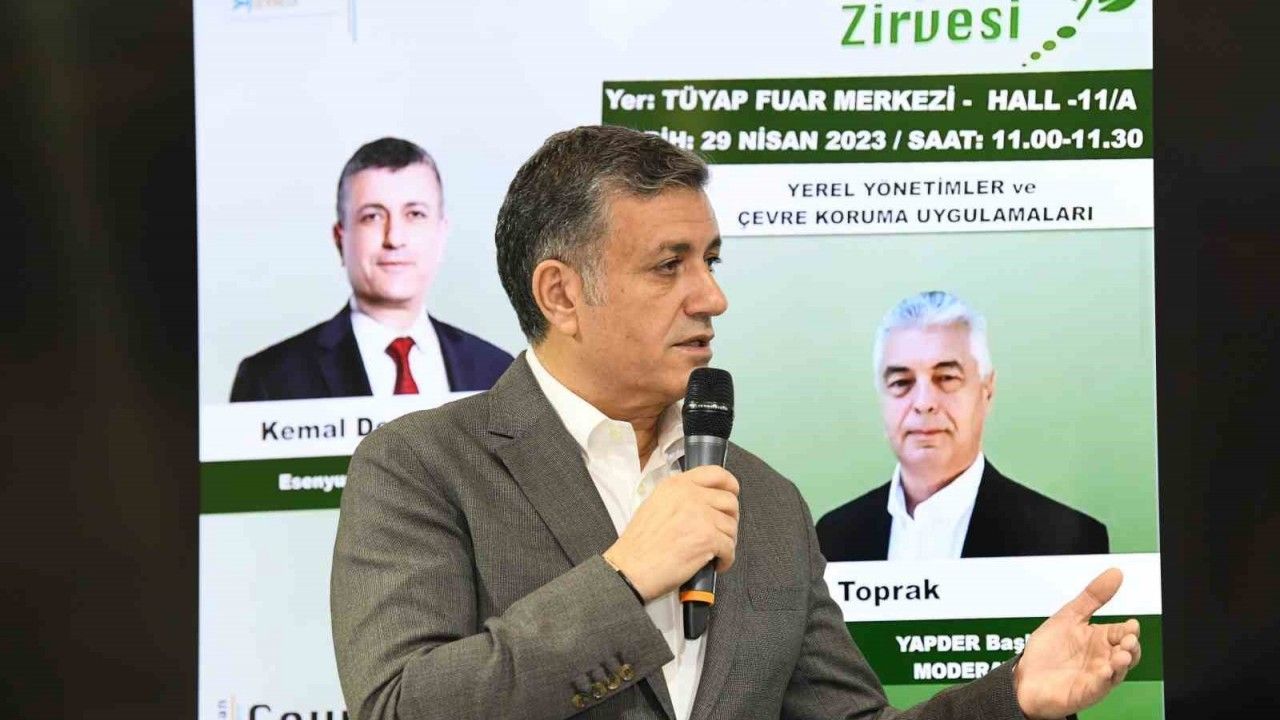 Esenyurt Belediye Başkanı Bozkurt, Çevre Teknolojileri Zirvesi’nde konuştu: "Temel sorunumuz plansızlık"