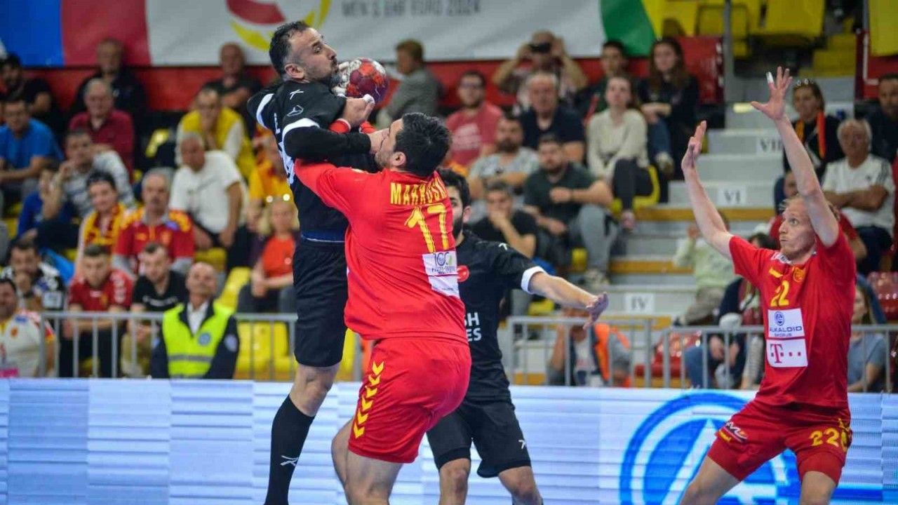 A Milli Erkek Hentbol Takımı, Kuzey Makedonya’ya mağlup oldu