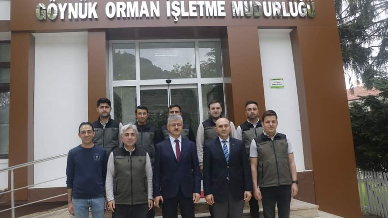 Göynük Orman İşletme Müdürü Ahmet Öztürk göreve başladı