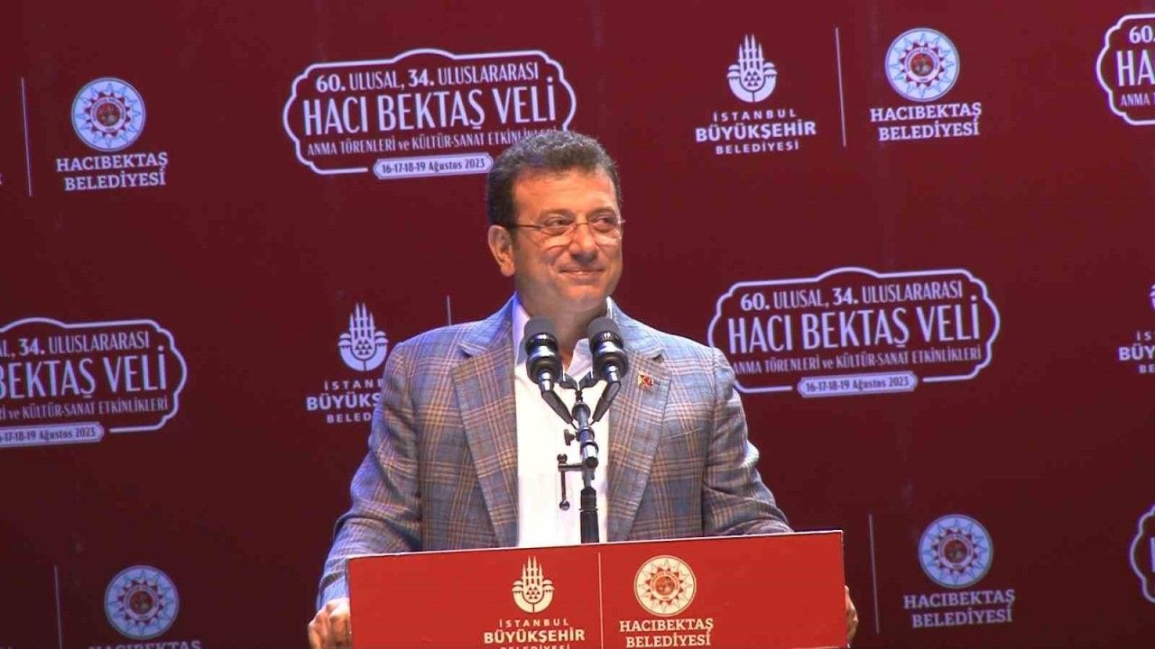 İBB Başkanı İmamoğlu, Nevşehir'de Hacı Bektaş Veli Anma Etkinlikleri'ne  katıldı - Vitrin Haber - Sinop Haberleri