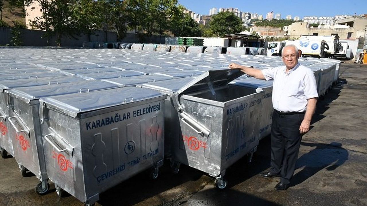 İzmir Karabağlar Belediyesi'nden temizlik altyapısını atağı