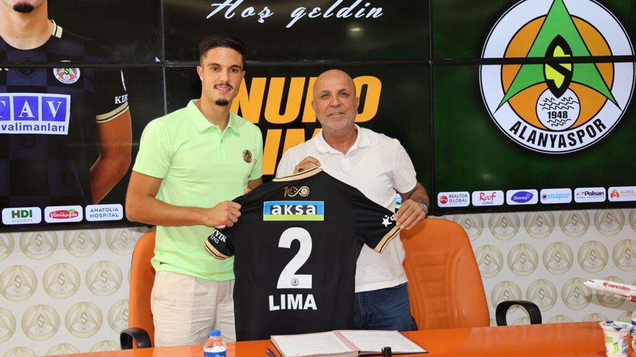 Alanyaspor, Nuno Lima ile 4 yıllık sözleşme imzaladı