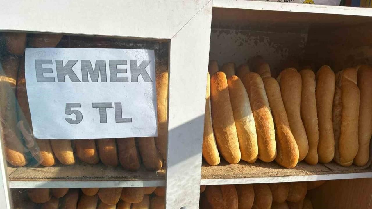 Tomarza’da ekmek 5 TL’ye düştü
