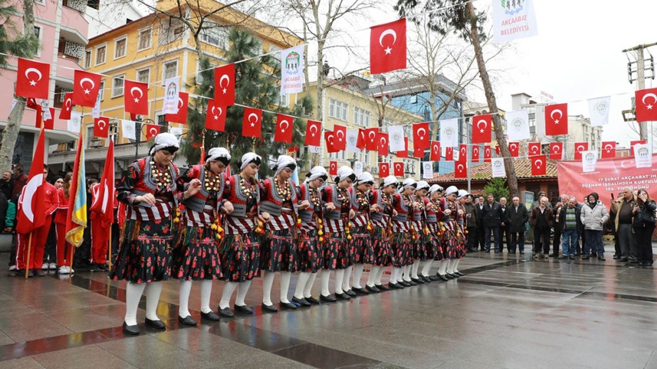 Akçaabat'ın düşman işgalinden kurtuluşunun 106. yıl dönümü