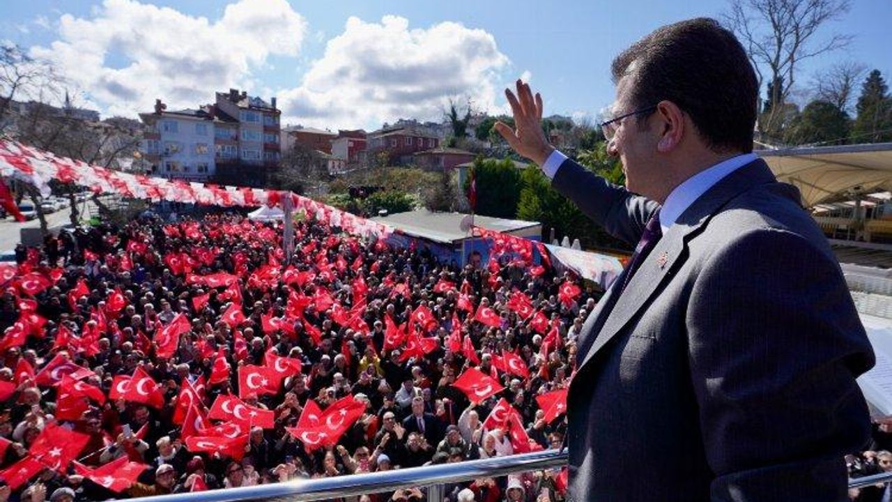 Başkan İmamoğlu halk buluşmasına Şile'den başladı