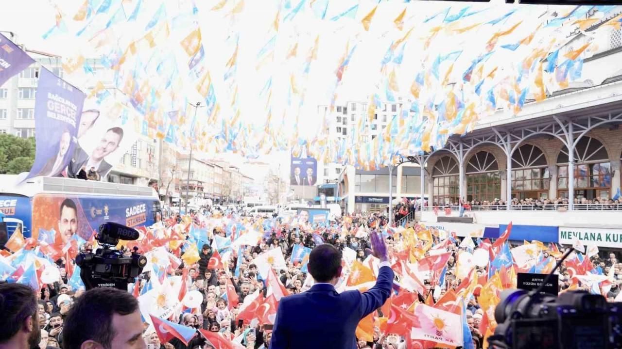 AK Parti İBB Başkan Adayı Kurum: “Sizin reklam bütçesine ayırdığınız kaynakları biz kentsel dönüşüme harcayacağız”