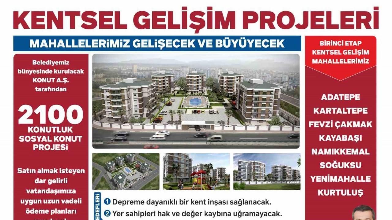 AK Parti’den 2100 konutluk kentsel dönüşüm hamlesi