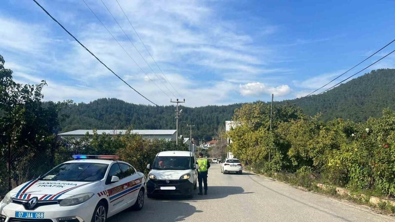 Alanya’da 25 araç trafikten men edildi