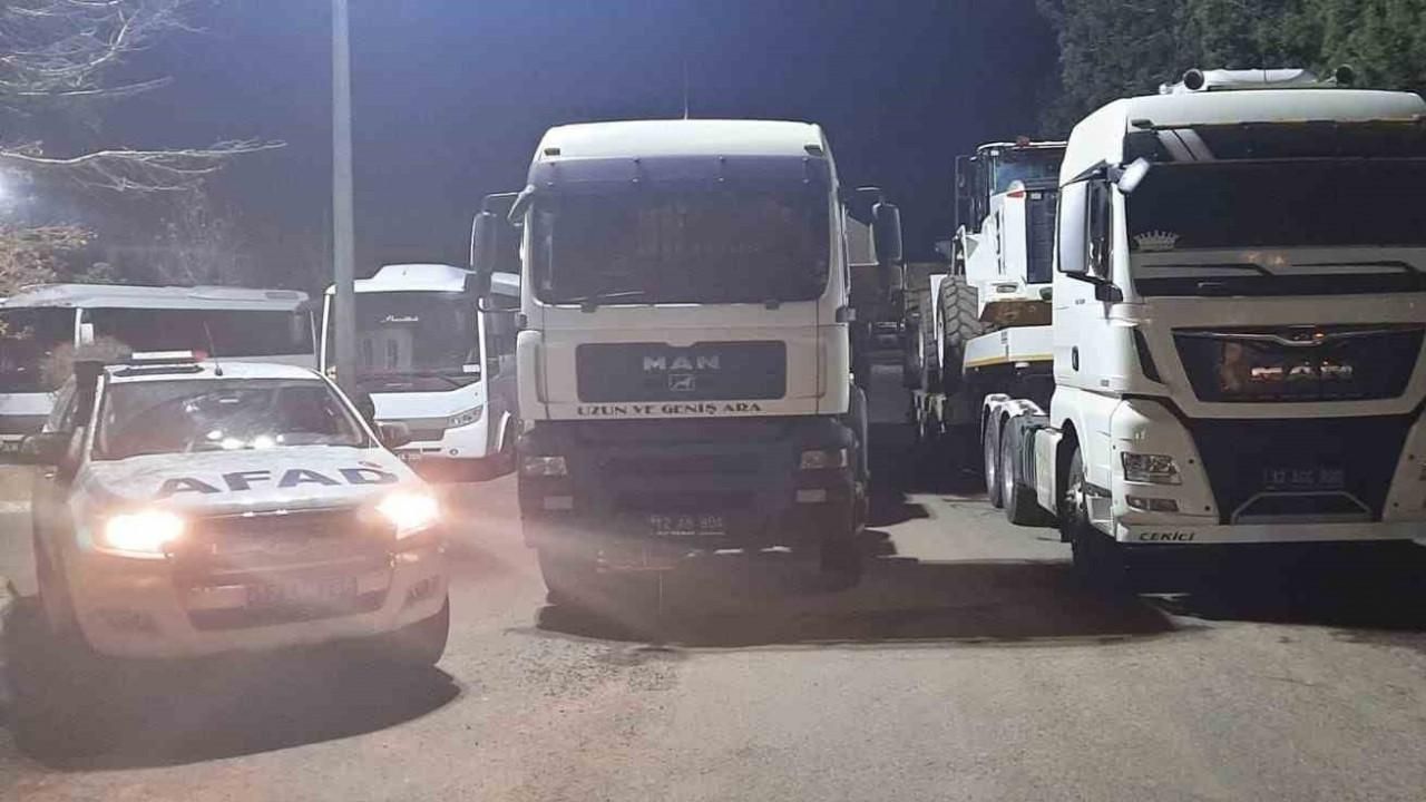 Bingöl’de Erzincan’a destek