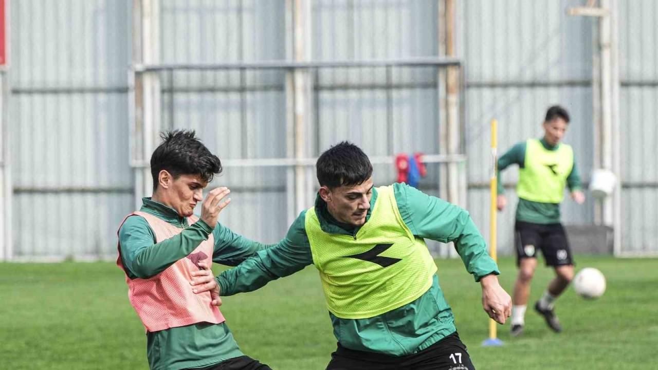 Bursaspor taktik antrenman yaptı